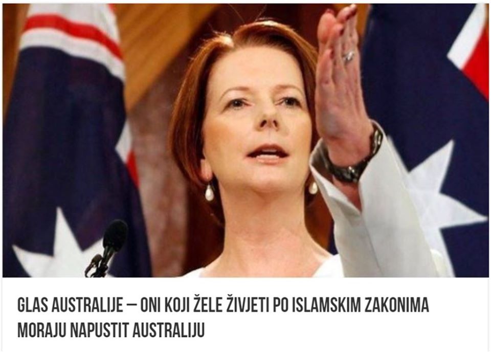 Austral premijerka o