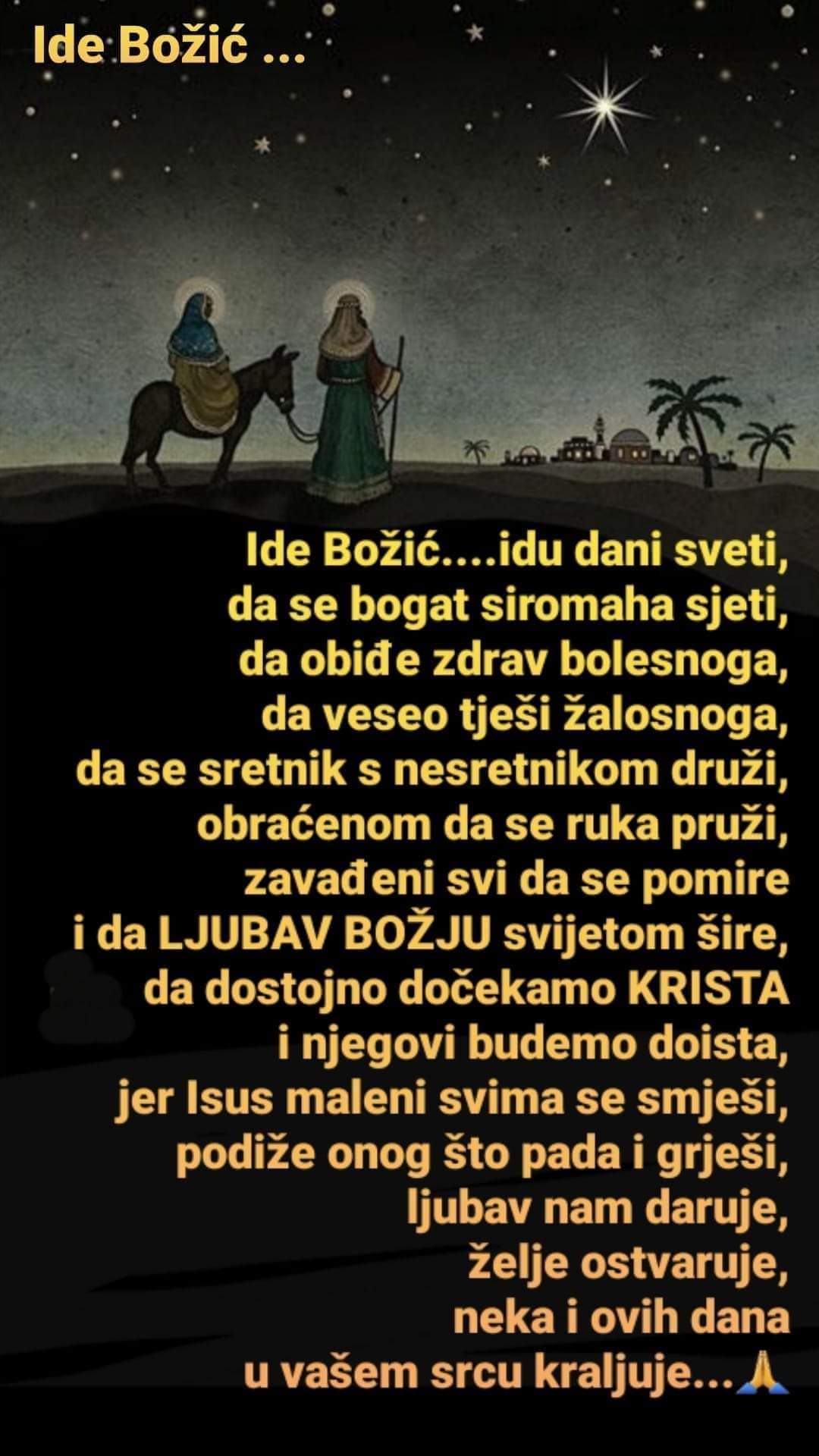 Božićna poruka